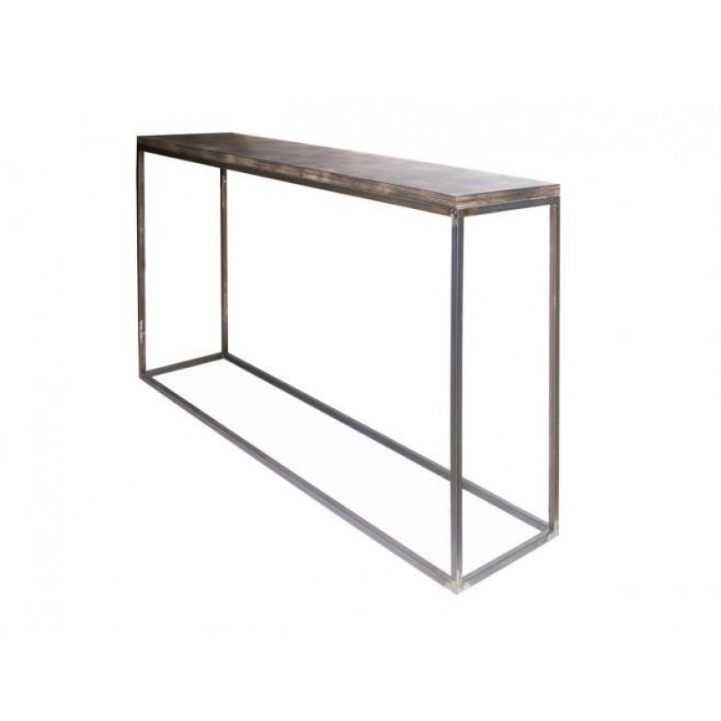 Консоль для дому в стилі Loft NS-343 830x1100x300 мм Черный