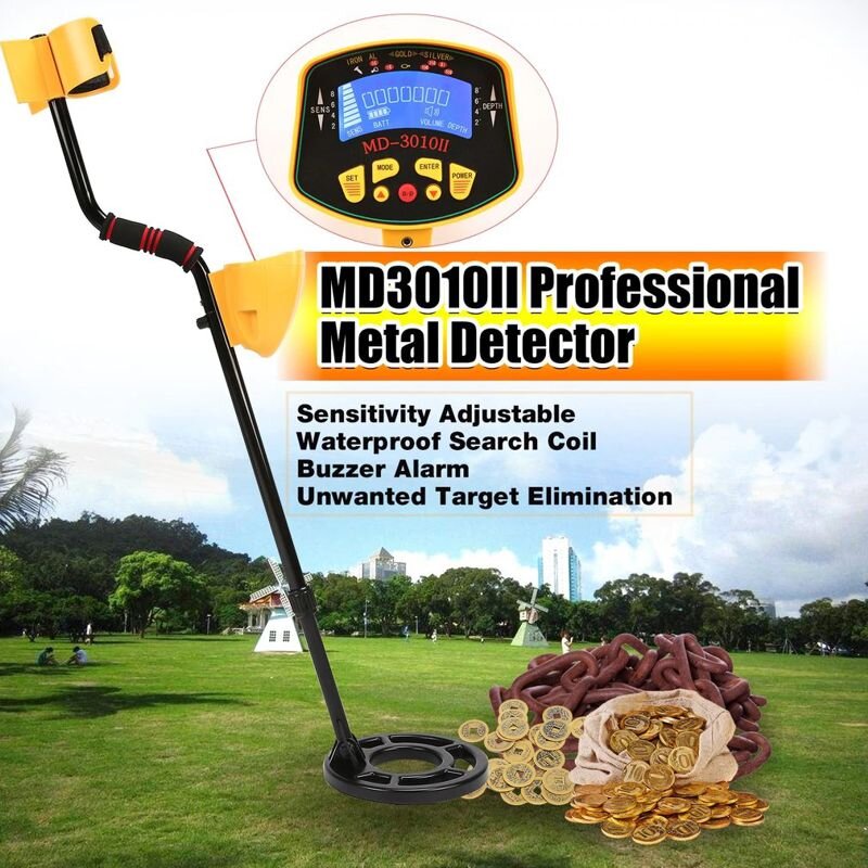 Металошукач з дискримінацією Discovery Tracker MD3010II грунтовий, для золота, срібла, монет