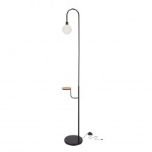 Торшер Candellux VANITY 25х173 см Бежевий/Чорний (51-00057)