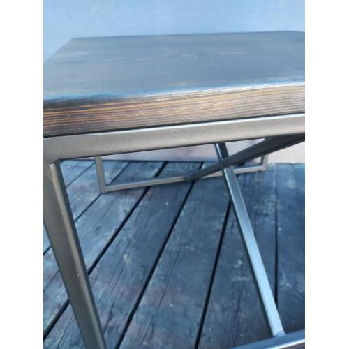 Журнальний столик GoodsMetall у стилі Лофт 600х600х450 ЖС40 Журнальний столик GoodsMetall у стилі Лофт 600х600х450 ЖС40