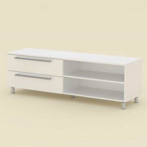 Тумба ТВ-1 МГ-4 Компанит білий Тумба ТВ-1 МГ-4 Компанит білий