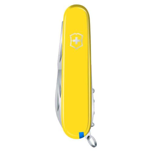 Складаний ніж Victorinox Camper 91 мм 13 функцій Жовтий (1.3613.8)