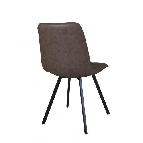 Стілець Max's furniture Норман 01 Чорний/Коричневий Стілець Max's furniture Норман 01 Чорний/Коричневий