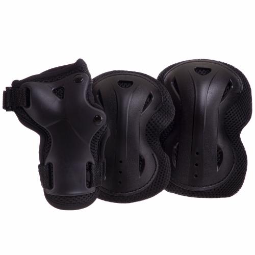 Комплект захисту Zelart SK-2376 M Чорний Комплект захисту Zelart SK-2376 M Чорний