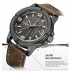 Чоловічий годинник NaviForce Cuba Коричневий
