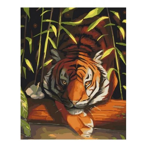 Картина за номерами. Art Craft Бенгальський тигр 11618-AC 40*50 см Різнокольоровий Картина за номерами. Art Craft Бенгальський тигр 11618-AC 40*50 см Різнокольоровий