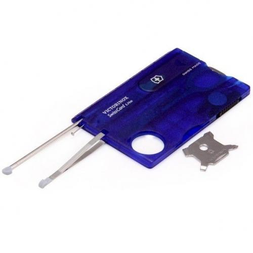 Набір Victorinox SwissCard Lite Синій (0.7322.T2) Набір Victorinox SwissCard Lite Синій (0.7322.T2)