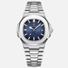 Годинник чоловічий наручний Poedagar Great Сріблястий (2492599787)