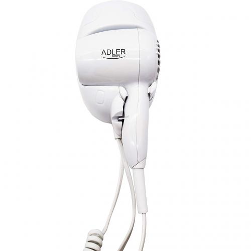 Фен для готелів готелів і басейнів Adler AD 2252 1600W White Фен для готелів готелів і басейнів Adler AD 2252 1600W White