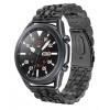 Браслет BeWatch для Samsung Galaxy Watch 3 45 mm Ремінець 22мм classic сталевий Link Black (1021401.10)