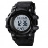 Годинник наручний чоловічий Skmei 1552 Black 1552BK (17153-hbr)