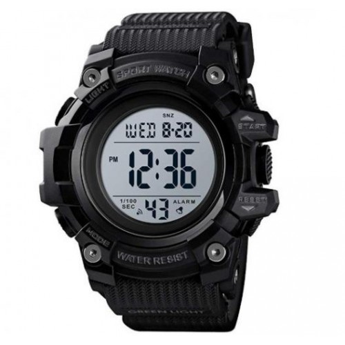 Годинник наручний чоловічий Skmei 1552 Black 1552BK (17153-hbr) Годинник наручний чоловічий Skmei 1552 Black 1552BK (17153-hbr)