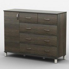 Комод Тиса Мебель АКМ-42 2 Венге 90x60x120 см