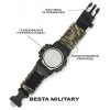 Наручний годинник чоловічий з компасом BESTA Military Темно-зелений (2898)