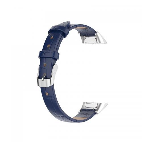 Ремінець Leather Strap для Samsung Galaxy Fit R370 Blue Ремінець Leather Strap для Samsung Galaxy Fit R370 Blue