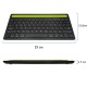Бездротова двоконтактна клавіатура Bluetooth Sandy Gforse Multi-Device Keyboard BK 230 Black