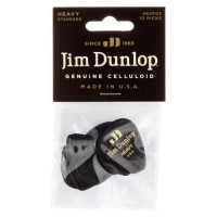 Медіатори Dunlop 483P03HV Genuine Celluloid Black Heavy Player's Pack (12 шт.) Медіатори Dunlop 483P03HV Genuine Celluloid Black Heavy Player's Pack (12 шт.)