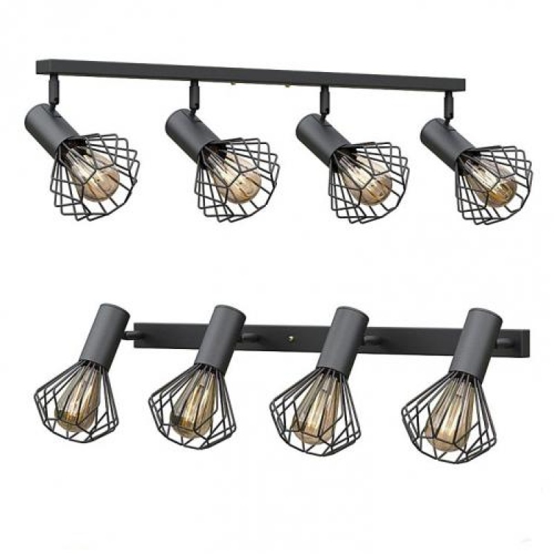 Світильник лофт MSK Electric Diadem настінно-стельовий NL 22151-4