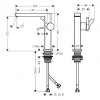Змішувач для раковини зі зливним гарнітуром Hansgrohe Tecturis E CoolStart EcoSmart+ Хром 73040000 в інтернет супермаркеті PbayMarket!