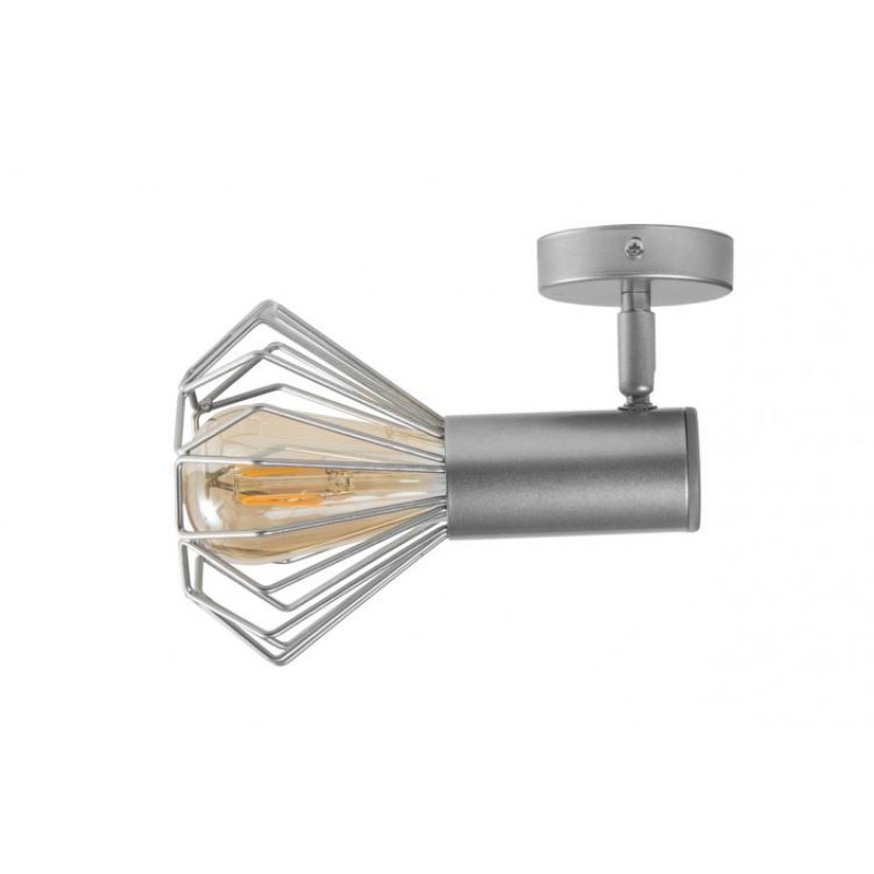 Світильник настінно-стельовий MSK Electric Diadem спот поворотний NL 22151-1 AL