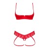 Комплект Obsessive Ingridia 2-pcs crotchless set M/L в інтернет супермаркеті PbayMarket!