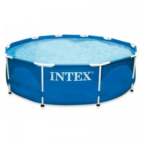 Басейн каркасний Intex Metal Frame Pool 305х76 см 4485 л Синій (28200) Басейн каркасний Intex Metal Frame Pool 305х76 см 4485 л Синій (28200)
