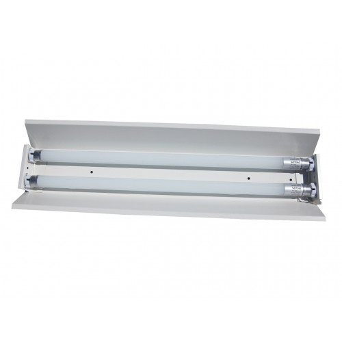 Світильник відкритий під дві led-лампи 120 см Т8 СПВ 02-1200 стандарт MSK Electric Світильник відкритий під дві led-лампи 120 см Т8 СПВ 02-1200 стандарт MSK Electric