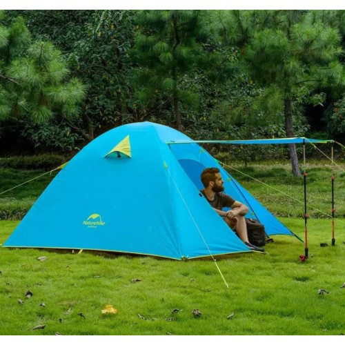 Намет Naturehike P-Series NH18Z022-P 200x180x100 см Блакитний (1047-6975641887911)