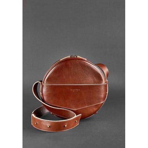 Кругла сумка-рюкзак BlankNote Коньяк (BN-BAG-30-k) Кругла сумка-рюкзак BlankNote Коньяк (BN-BAG-30-k)