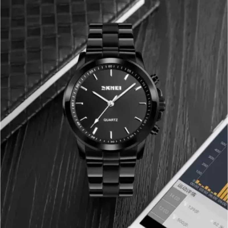 Чоловічий годинник Skmei 1324 Чорний