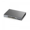 Комутатор ZYXEL GS1350-18HP (16xGE PoE, L2, 2xRJ-45/SFP, PoE 250W, метал) в інтернет супермаркеті PbayMarket!