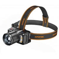 Ліхтар налобний Superfire HL25 700 Lumen IP43 Чорний (1938369861)