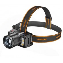 Ліхтар налобний Superfire HL25 700 Lumen IP43 Чорний (1938369861)