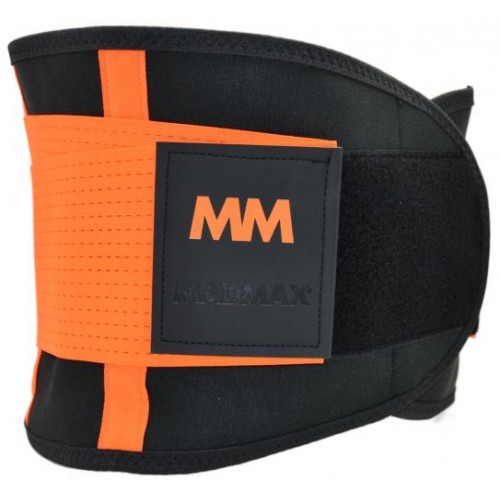 Пояс компресійний MadMax MFA-277 Slimming belt S Black/neon orange в інтернет супермаркеті PbayMarket!