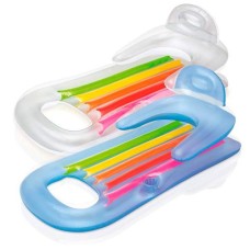 Пляжний надувний шезлонг Intex 58802, 160 х 85 см