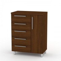 Комод МГ-2 тумба-1 Компанит горіх екко Комод МГ-2 тумба-1 Компанит горіх екко