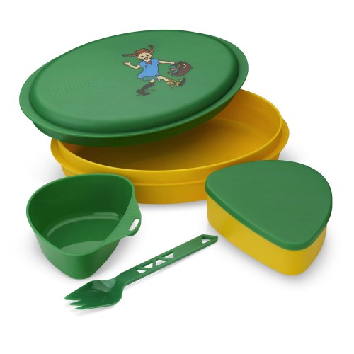 Столовий набір Primus Meal Set Pippi 5 предметів Green (1046-740840) Столовий набір Primus Meal Set Pippi 5 предметів Green (1046-740840)