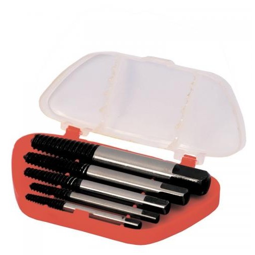 Набір для викручування зірваних гвинтів MASTERTOOL GM 5 штук (14-1405) Набір для викручування зірваних гвинтів MASTERTOOL GM 5 штук (14-1405)