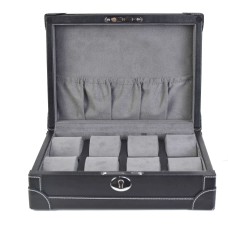 Шкатулка для зберігання годинників Salvadore 8W-BGF Чорний