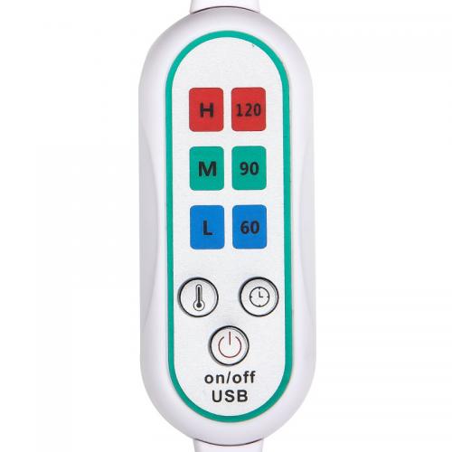 Плед Lesko 100*65 Gray шаль ковдру з підігрівом usb від повербанку Плед Lesko 100*65 Gray шаль ковдру з підігрівом usb від повербанку