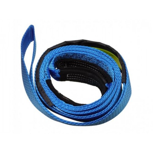 Трос буксирувальний Jianyan 5 метрів 8 тонн з перчатками Blue (3_01676)