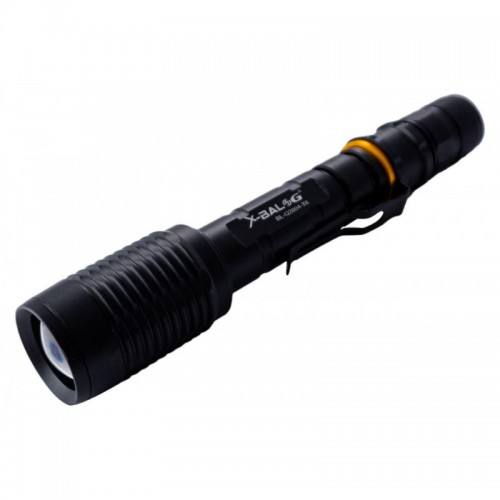 Тактичний ліхтар Bailong X-Balog BL 2804 діод T6 ліхтарик 1200 Lumen Black Тактичний ліхтар Bailong X-Balog BL 2804 діод T6 ліхтарик 1200 Lumen Black