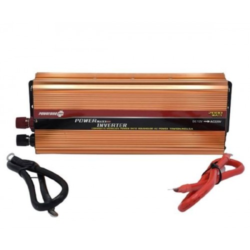 Портативний автомобільний інвертор перетворювач 12V-220V XPRO STRUM12 AR 2000W