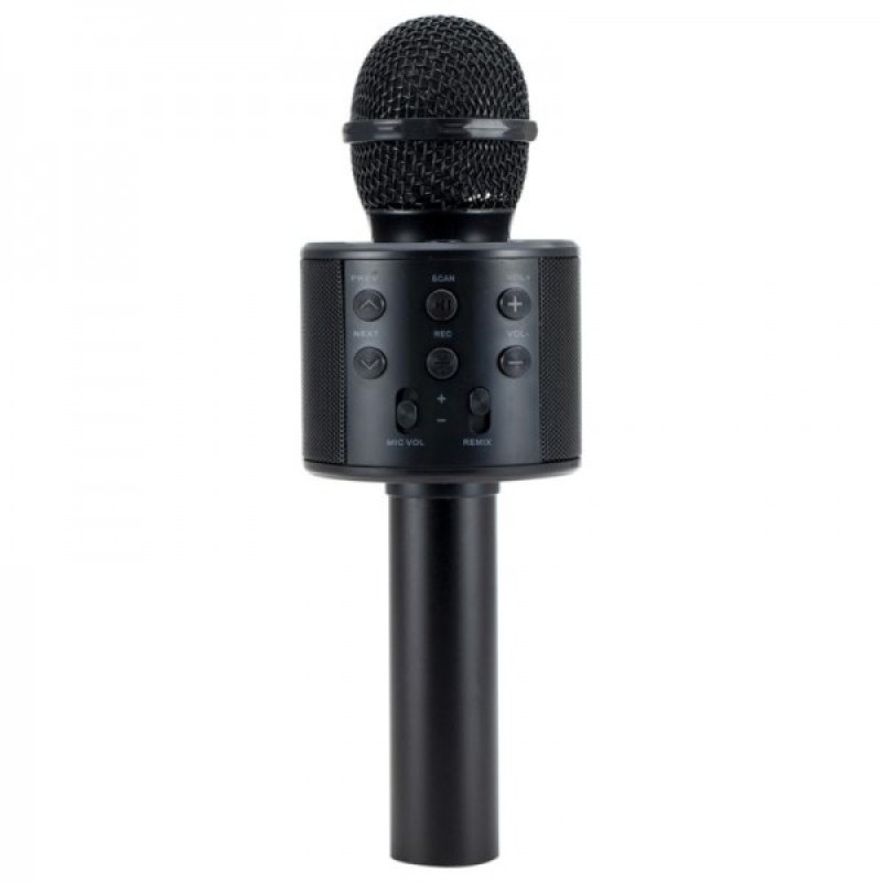 Бездротовий мікрофон для караоке Wster WS-858 Чорний