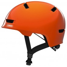 Велосипедний дитячий шолом ABUS SCRAPER 3.0 KID S Shiny Orange (817564)