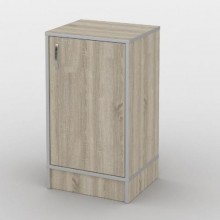 Тумба офісна Тиса Мебель ТМ-100 1 Сонома 75x35x40 см