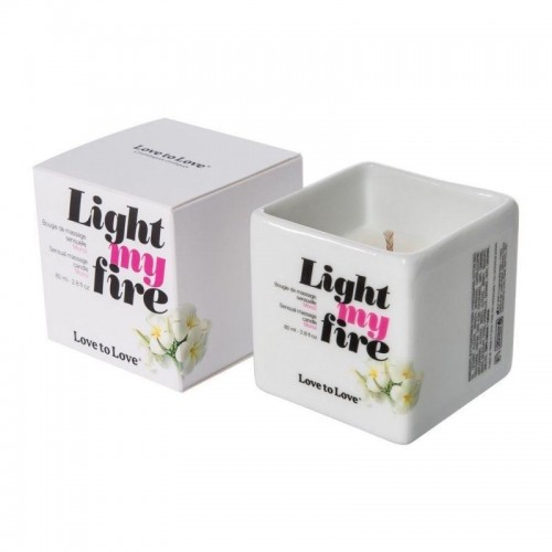 Масажна свічка Love To Love LIGHT MY FIRE Monoi 80 мл (SO1395) в інтернет супермаркеті PbayMarket!
