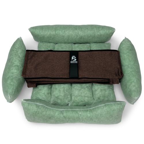 Лежак ліжко для собак та котів EGO Bosyak Waterproof S 65x55 Коричневий (спальне місце для собак та котів) Лежак ліжко для собак та котів EGO Bosyak Waterproof S 65x55 Коричневий (спальне місце для собак та котів)