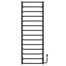 Рушникосушарка електрична Трапеція П14 500х1500 Deffi Чорний EF16 (C.TR.150.50.14.E.B.R.5)