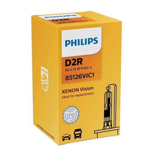 Автолампа ксенон PHILIPS 85126VIC1 D2R 85V 35W P32d-3 Vision в інтернет супермаркеті PbayMarket!